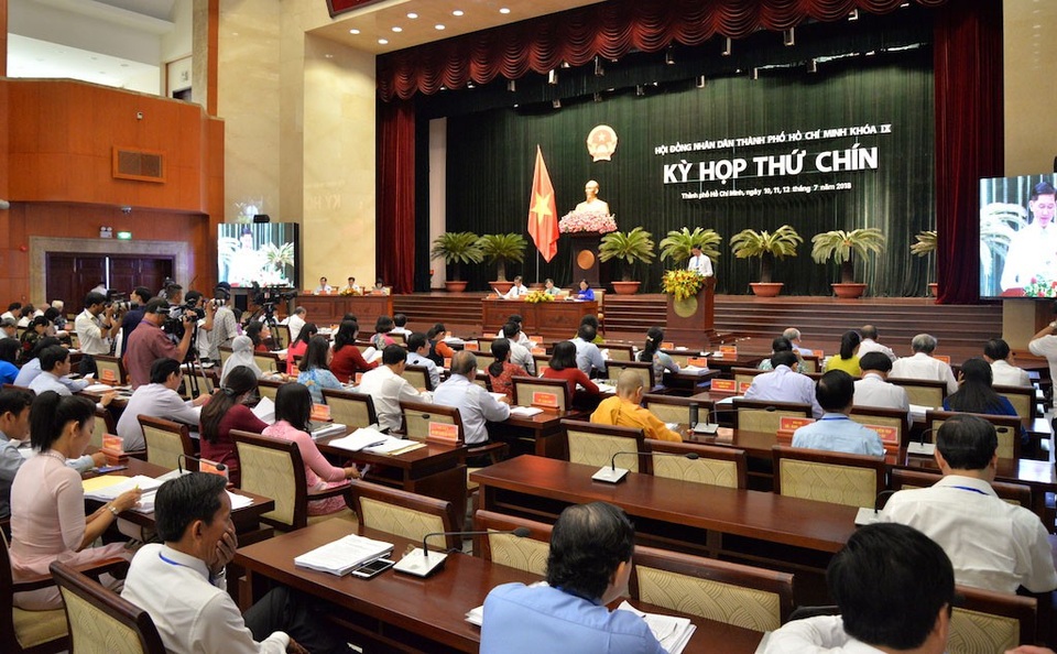 Nếu đấu giá 26.000 ha đất nông nghiệp, TPHCM sẽ thu 1,5 triệu tỷ đồng - 1
Kỳ họp thứ 9 của HĐND TPHCM khóa IX diễn ra trong 3 ngày, từ 10-12/7