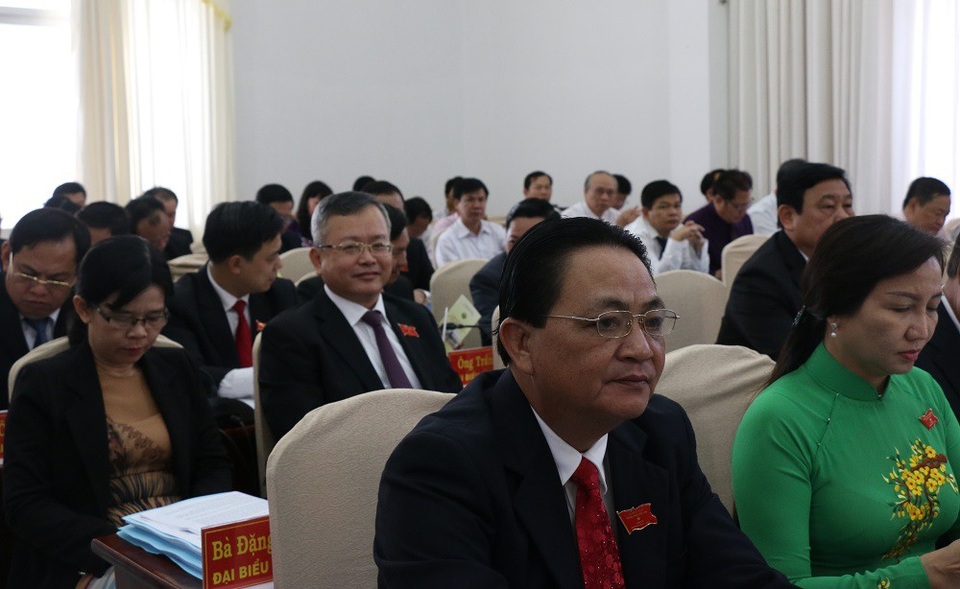 Các đại biểu tham gia kỳ họp HĐND TP Cần Thơ ngày 10/7