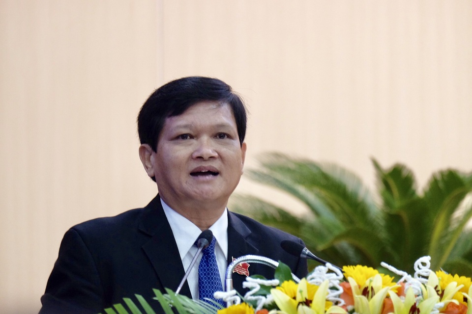 Đà Nẵng khai mạc kỳ họp giữa năm của HĐND thành phố - 1 
Ông Nguyễn Nho Trung - tân Chủ tịch HĐND TP - phát biểu khai mạc kỳ họp.