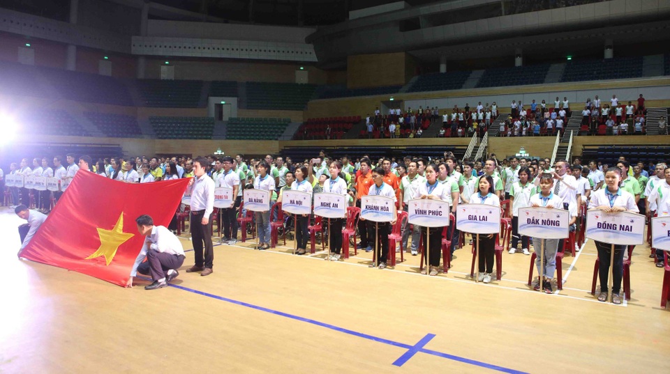 Đà Nẵng: Khai mạc Hội thi Thể thao người khuyết tật toàn quốc - 1 Khai mạc Hội thi Thể thao người khuyết tật toàn quốc 2018 vừa khai mạc tối 9/7 tại Đà Nẵng