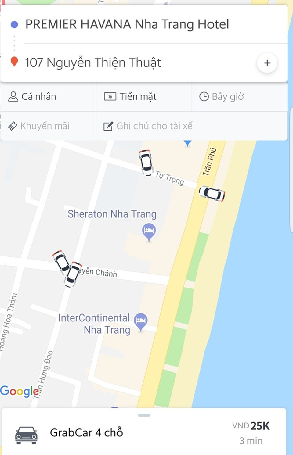 Tài xế taxi ở Nha Trang bị tố “chặt chém” 3 nữ du khách Hàn Quốc - 1 Đoạn đường 3 du khách Hàn Quốc đi có giá thị trường chỉ 25.000 đồng?