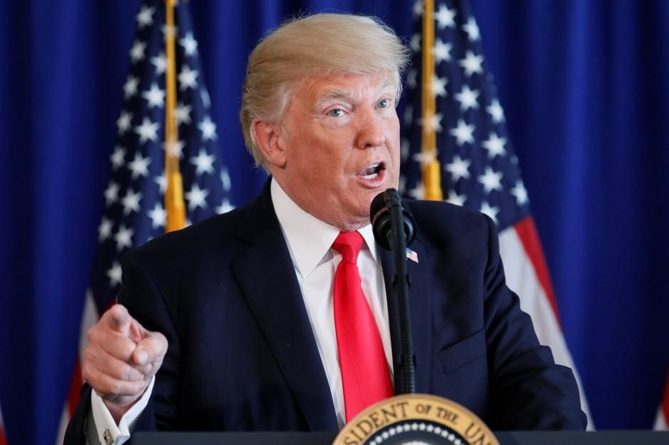 Cam kết giải trừ hạt nhân Triều Tiên nguy cơ đổ vỡ, Tổng thống Trump lên tiếng - 1
Tổng thống Mỹ Donald Trump (Ảnh: Reuters)