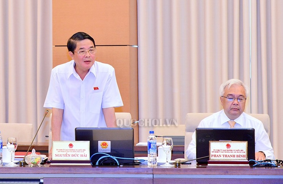 Thông tin về thân thế lãnh đạo cũng “mật” nên dễ bị xuyên tạc - 2 Chủ nhiệm UB Tài chính - Ngân sách Nguyễn Đức Hải góp ý về dự án luật