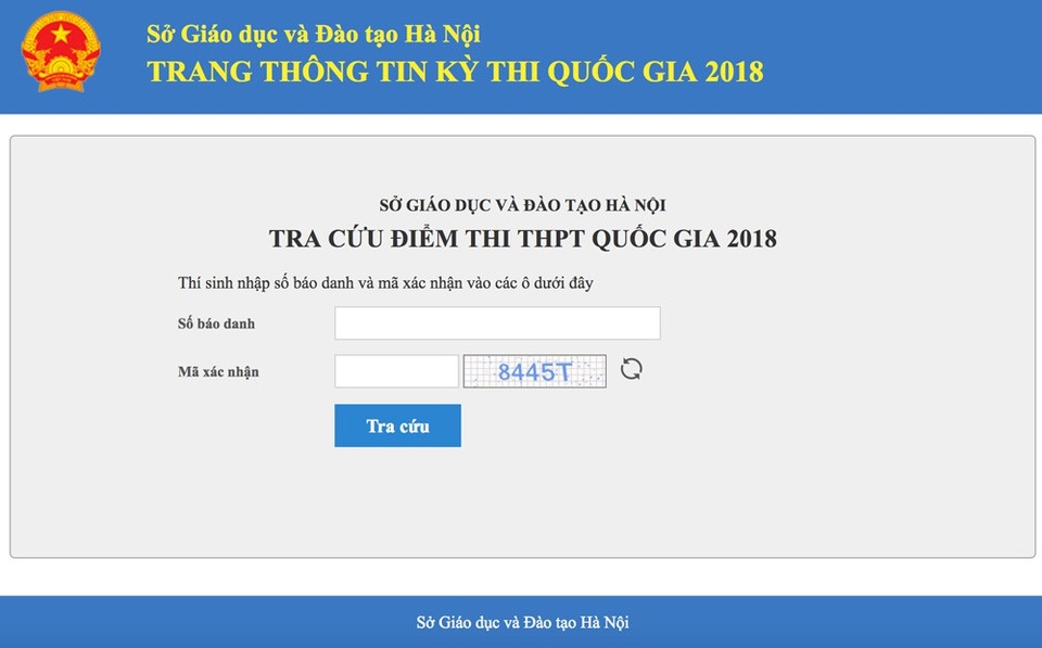 3 cách tra cứu điểm thi THPT quốc gia 2018 chính xác nhất cho thí sinh - 3 3 cách tra cứu điểm thi THPT quốc gia 2018 chính xác nhất cho thí sinh - 3