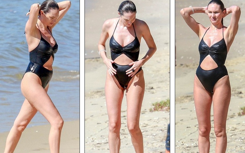 
Khi ngắm cô ít người tin rằng đây là bà mẹ mới sinh con thứ 2 cách đây gần 1 tháng
