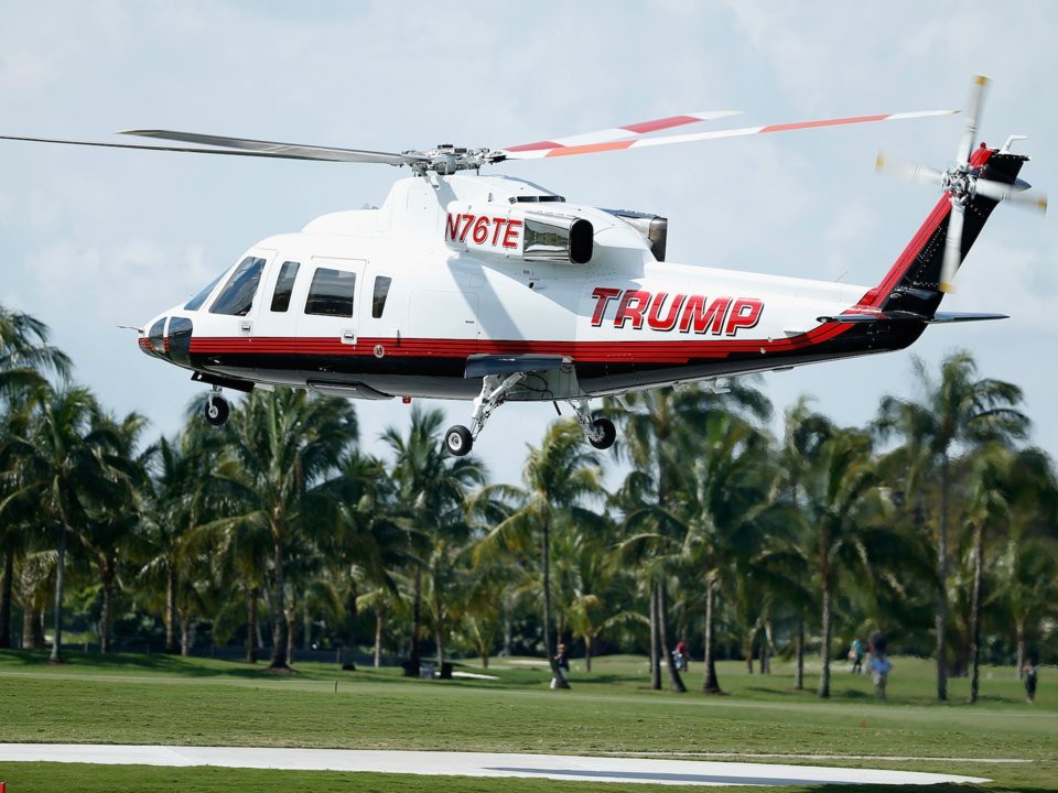 Bộ sưu tập máy bay, siêu xe của gia đình Tổng thống Trump - 3 Trực thăng của ông Trump (Ảnh: Getty)