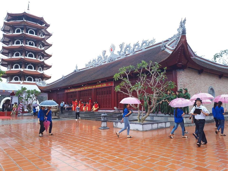 Khánh thành Đền thờ Ngã ba Đồng Lộc - 1 Một trong những hạng mục chính của Đền thờ Ngã ba Đồng Lộc