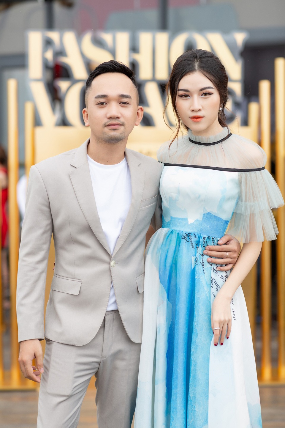 NTK Lê Ngọc Lâm và MC Thanh Thanh Huyền.