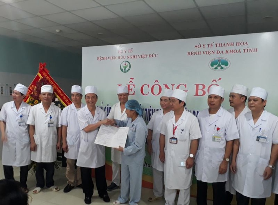 Thực hiện thành công ca ghép thận đầu tiên tại Thanh Hóa - 1 Bệnh viện Đa khoa tỉnh Thanh Hóa thực hiện thành công ca ghép thận đầu tiên