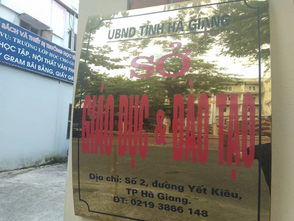 Vụ điểm thi "cao bất thường" ở Hà Giang: Căng thẳng, gấp rút rà soát khâu chấm thi - 1 Sở GD&ĐT Hà Giang