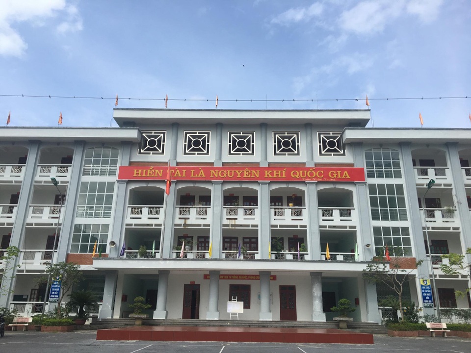 Nhà trường nói gì về 3 thí sinh của Hà Giang có điểm thi cao nhất nước - 2 Trường THPT chuyên Hà Giang (Ảnh: Mỹ Hà).