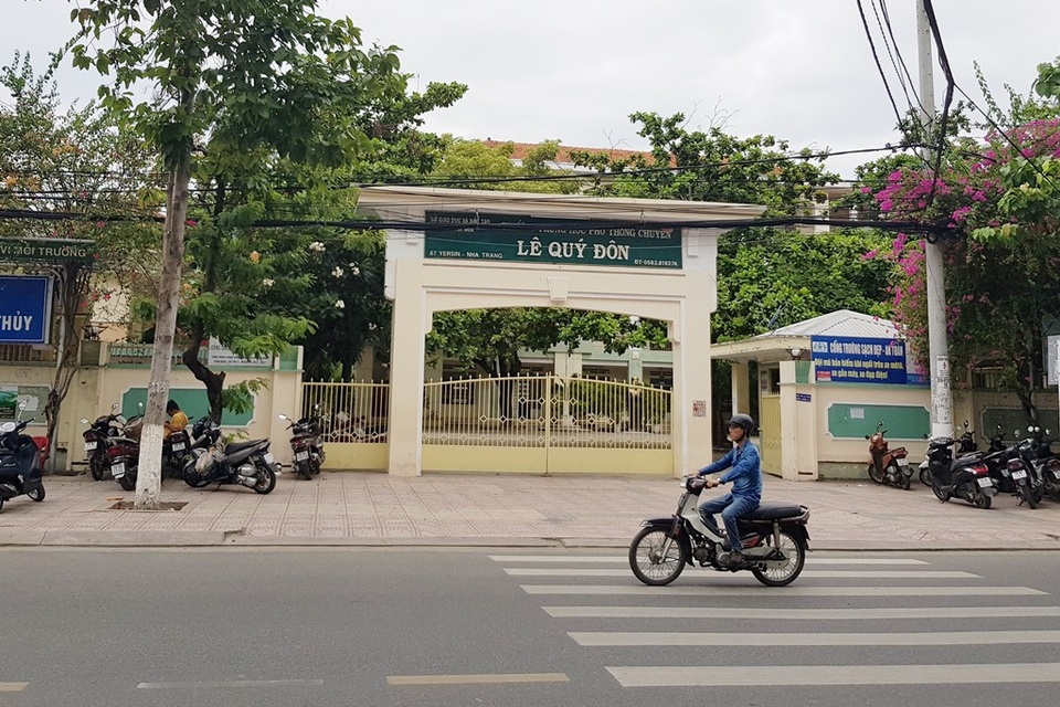 Khánh Hòa: Trường chuyên Lê Quý Đôn sẽ được giữ lại để “đón đầu tương lai”? - 1 Trường THPT Chuyên Lê Quý Đôn cũ (TP Nha Trang, Khánh Hòa)
