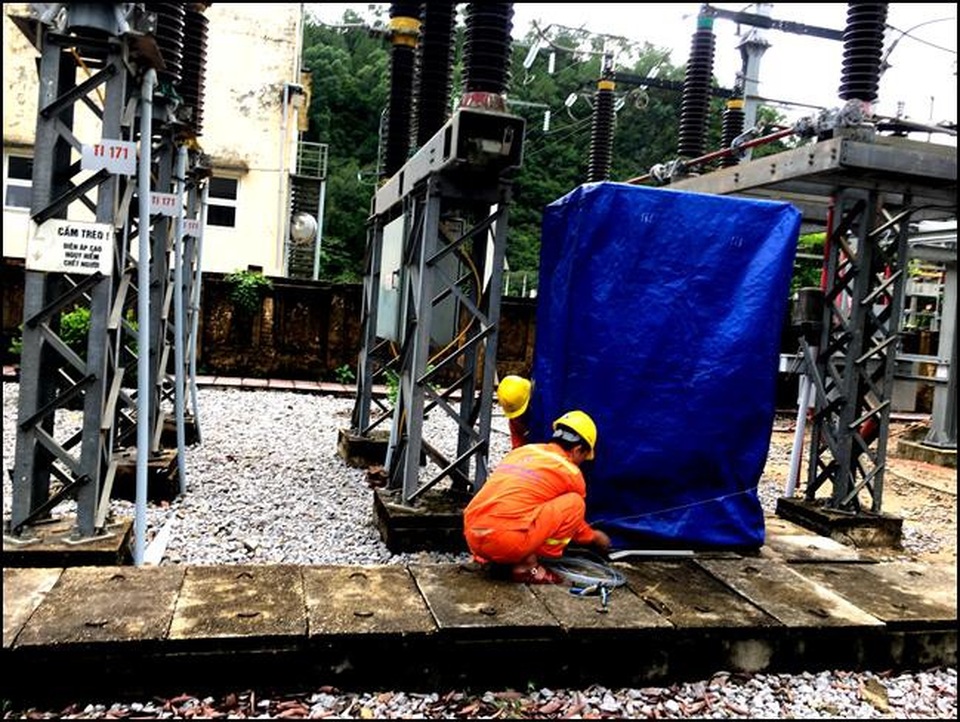 
Chuẩn bị chống bão
