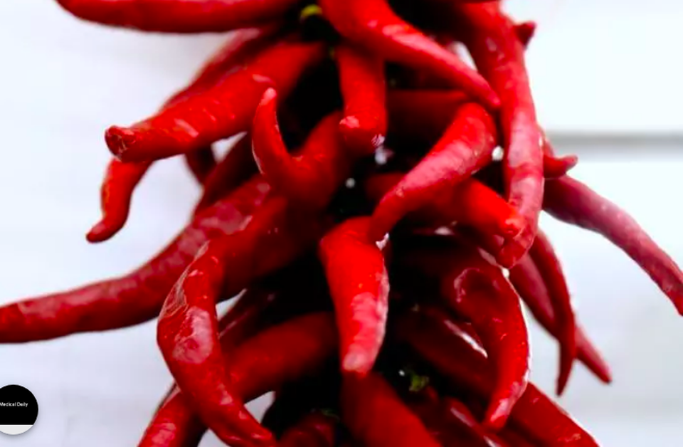 Những lợi ích sức khỏe của ớt cay - 1 Capsaicin, thành phần khiến ớt có vị cay và nóng, có thể giúp giảm đau và được cho là có đặc tính chống ung thư.