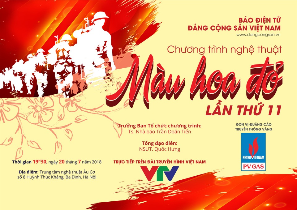 Chương trình nghệ thuật "Màu hoa đỏ" lần thứ 11 năm 2018 - 1 Chương trình nghệ thuật "Màu hoa đỏ" lần thứ 11 năm 2018 - 1