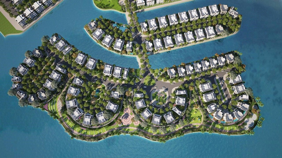 Đặc quyền ấn tượng khi mua biệt thự The New Monaco - Vinhomes Imperia - 1 Toàn cảnh phân khu The New Monaco – Hình ảnh mang tính minh họa