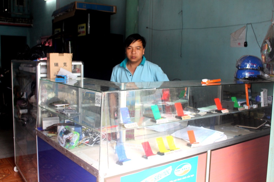 Hiện trường vụ trộm ở nhà anh Nguyễn Viết Thắng