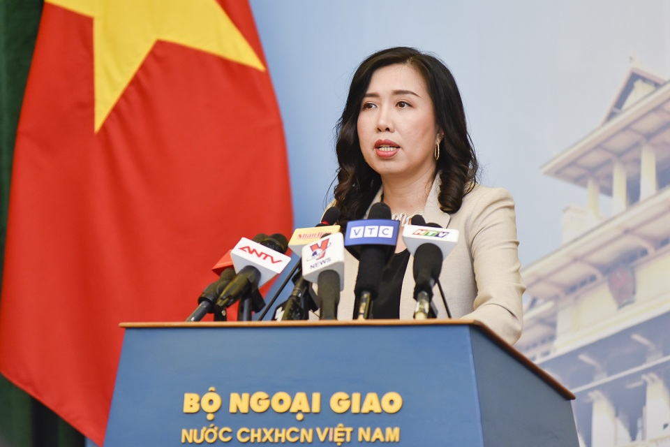 Việt Nam lên tiếng về “chiến tranh” thương mại Mỹ - Trung - 1 Người phát ngôn Lê Thị Thu Hằng
