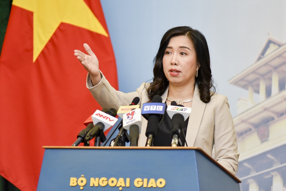 Bộ Công thương sắp trình Quốc hội thông qua Hiệp định CPTPP - 1 Người phát ngôn Bộ Ngoại giao Lê Thị Thu Hằng