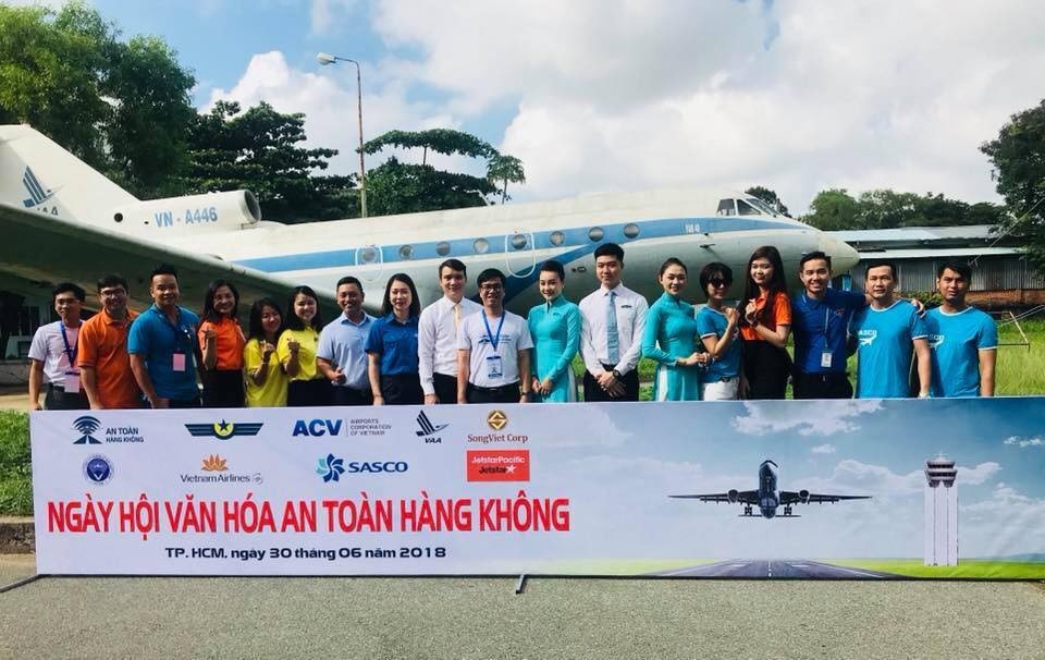 Văn hóa an toàn hàng không: Ý tưởng từ chuyện “cổ tích” và “vị đắng” tình yêu - 3 Các bạn trẻ hồ hởi tham gia Ngày hội