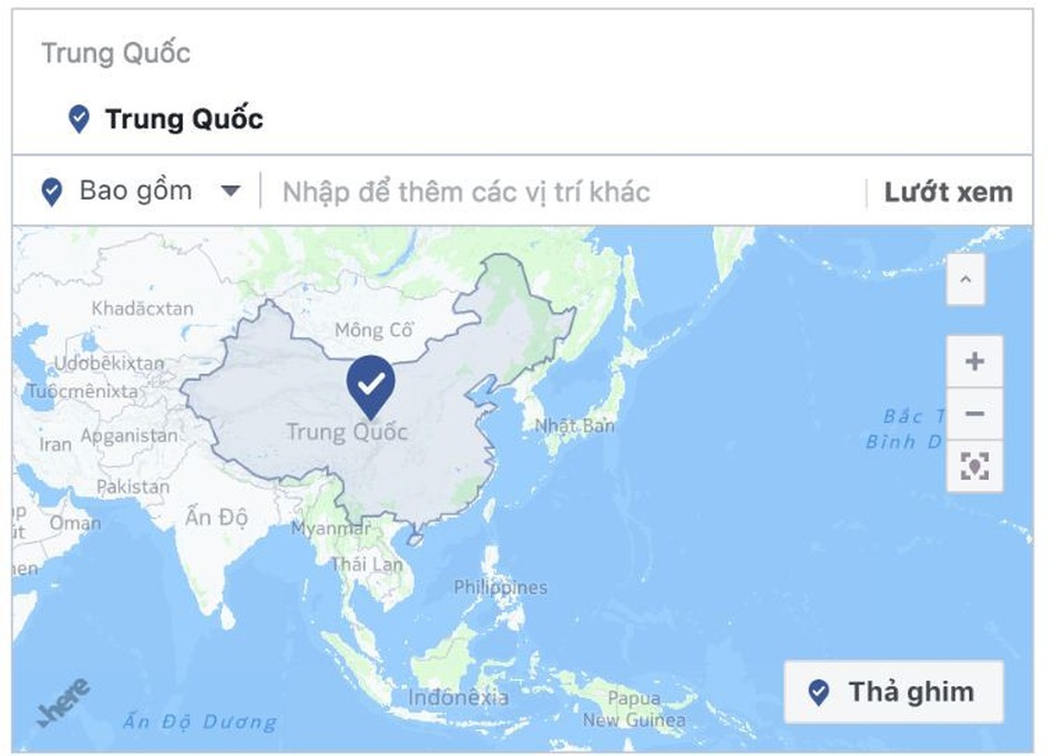 Facebook đã bỏ Trường Sa, Hoàng Sa khỏi bản đồ Trung Quốc - 2 Facebook đã bỏ Trường Sa, Hoàng Sa khỏi bản đồ Trung Quốc - 2