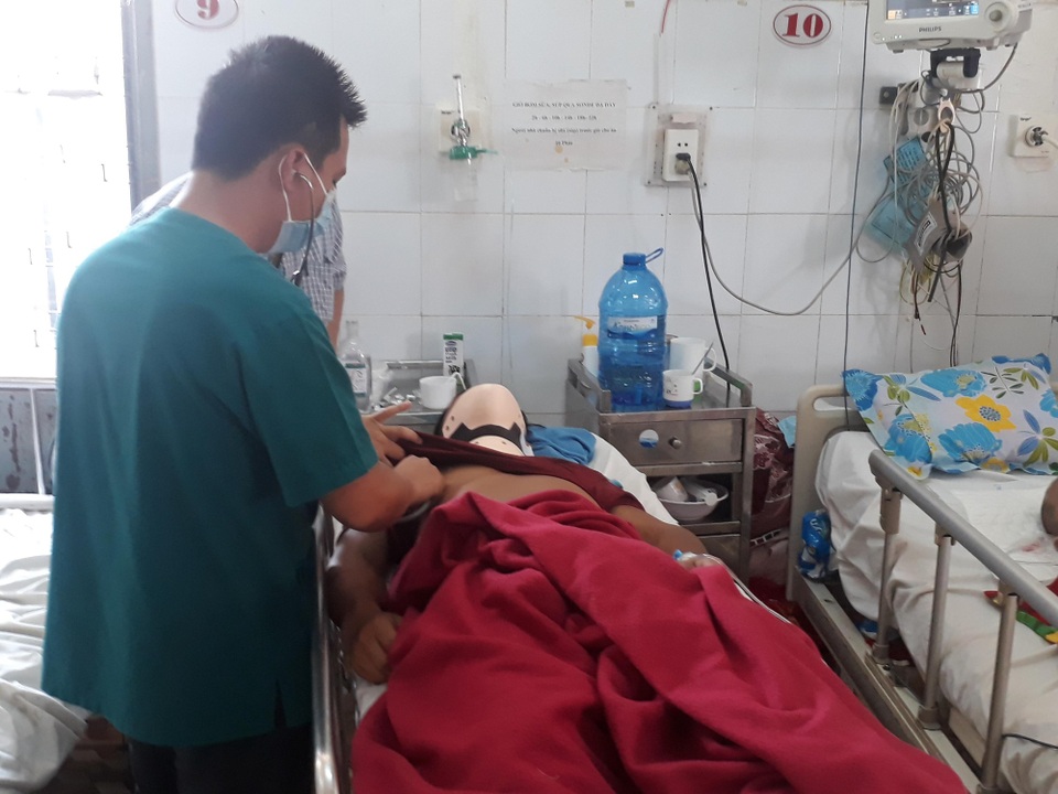 Nam sinh viên bị thương nặng không thể tham dự buổi thi đúng lịch