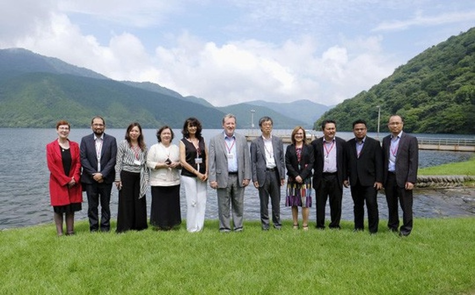 CPTPP "nhắm" thêm Thái Lan, Hàn Quốc vào năm 2019 - 1
Các nhà đàm phán TPP nhóm họp tại khu nghỉ dưỡng Hakone, tỉnh Kanagawa ngày 19-7. Ảnh: Kyodo