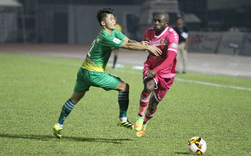 “Chung kết ngược” ở sân Cần Thơ - 1 Sài Gòn FC và Cần Thơ sẽ có trận quyết đấu trên sân Cần Thơ (ảnh: Trọng Vũ)