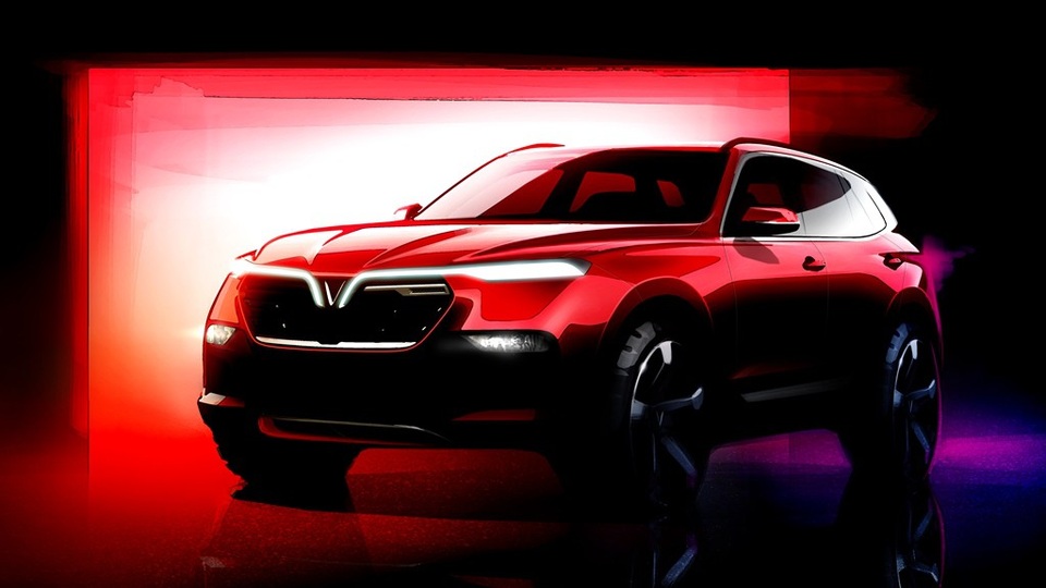 VinFast ra mắt xe tại Triển lãm ô tô Paris 2018 - 2
Thiết kế mẫu SUV của VinFast