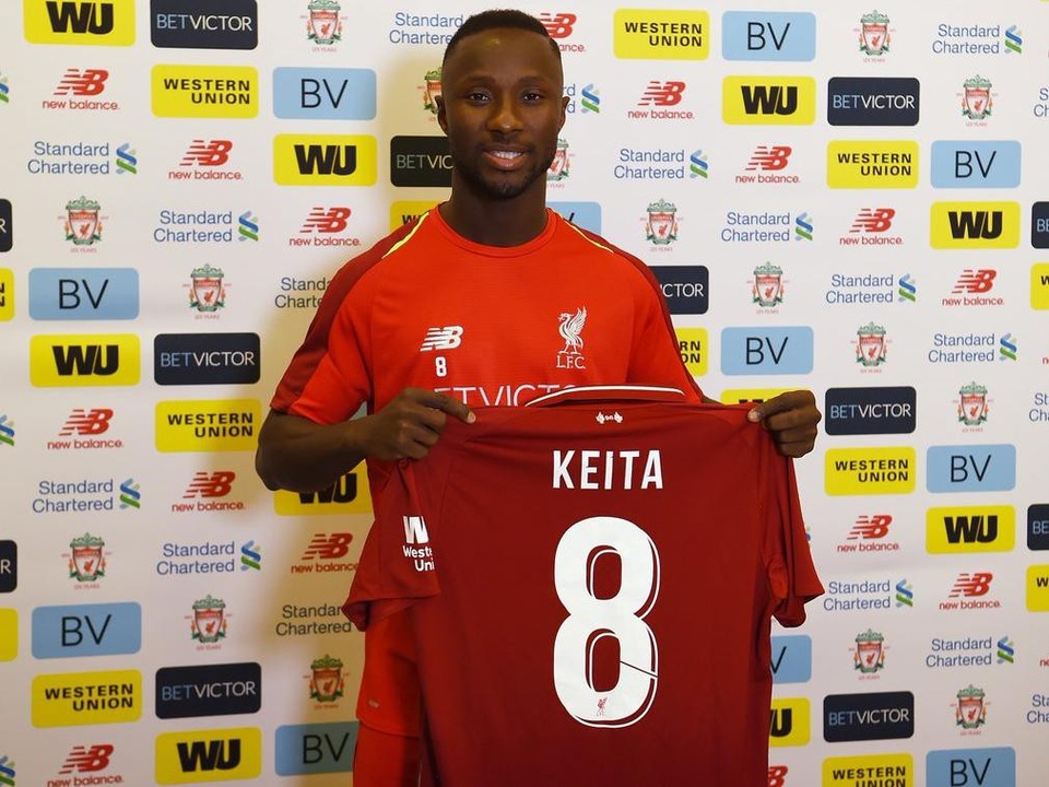 5 "bom tấn" đã phát nổ tại Premier League ở Hè 2018 - 4
Keita gia nhập Liverpool ở giữa thời gian World Cup
