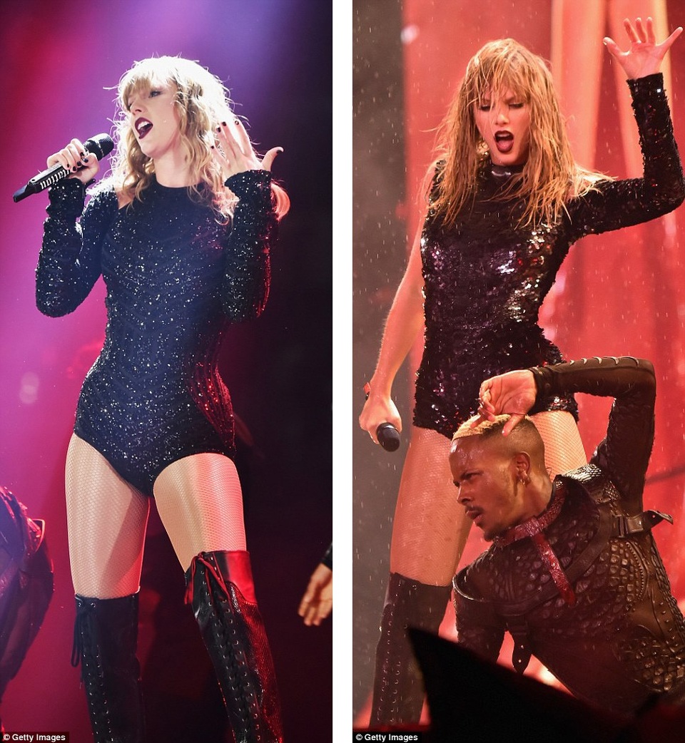Taylor Swift “dầm mưa” suốt hai tiếng trong liveshow - 13 Taylor Swift “dầm mưa” suốt hai tiếng trong liveshow - 13