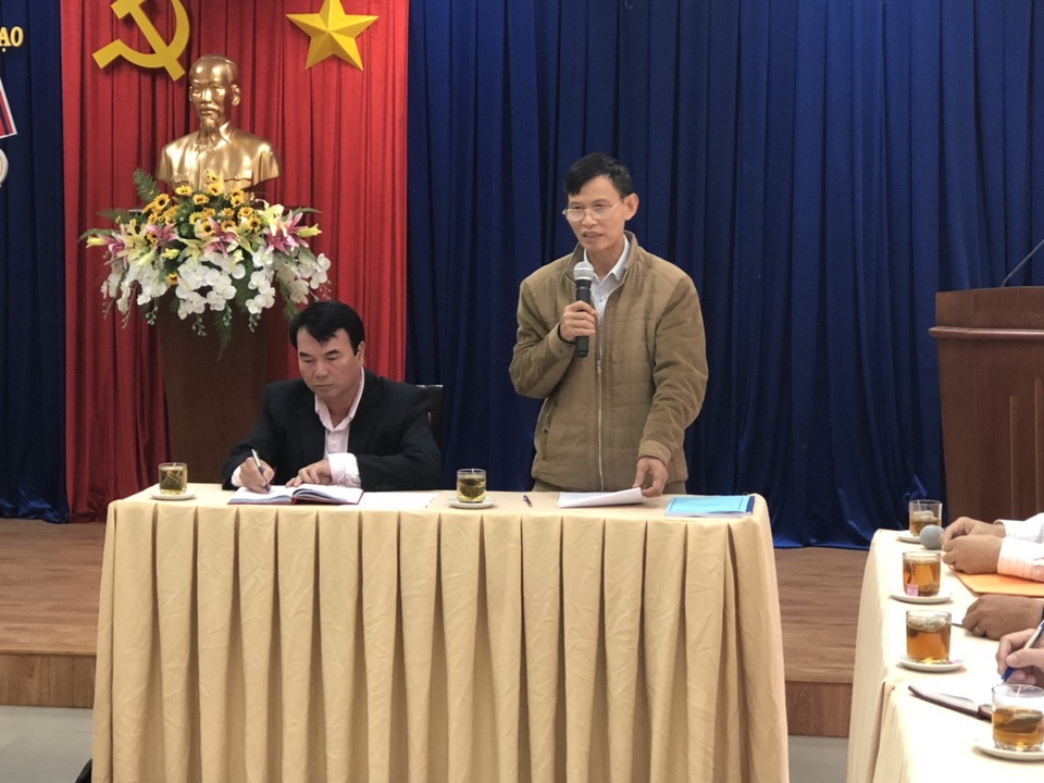 Kết quả chấm thẩm định kỳ thi THPT quốc gia tại Lâm Đồng: Không sai phạm! - 2 Ông Phạm Sỹ Bỉnh, Phó chủ tịch Hội đồng chấm thẩm định, Phó vụ trưởng GDTX công bố kết quả buổi chấm thẩm định