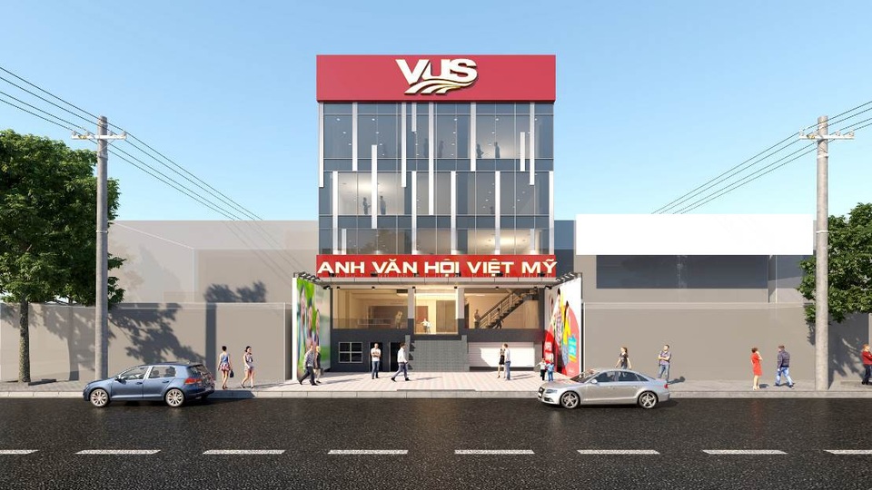 
Phối cảnh mặt tiền VUS Tô Ngọc Vân.

