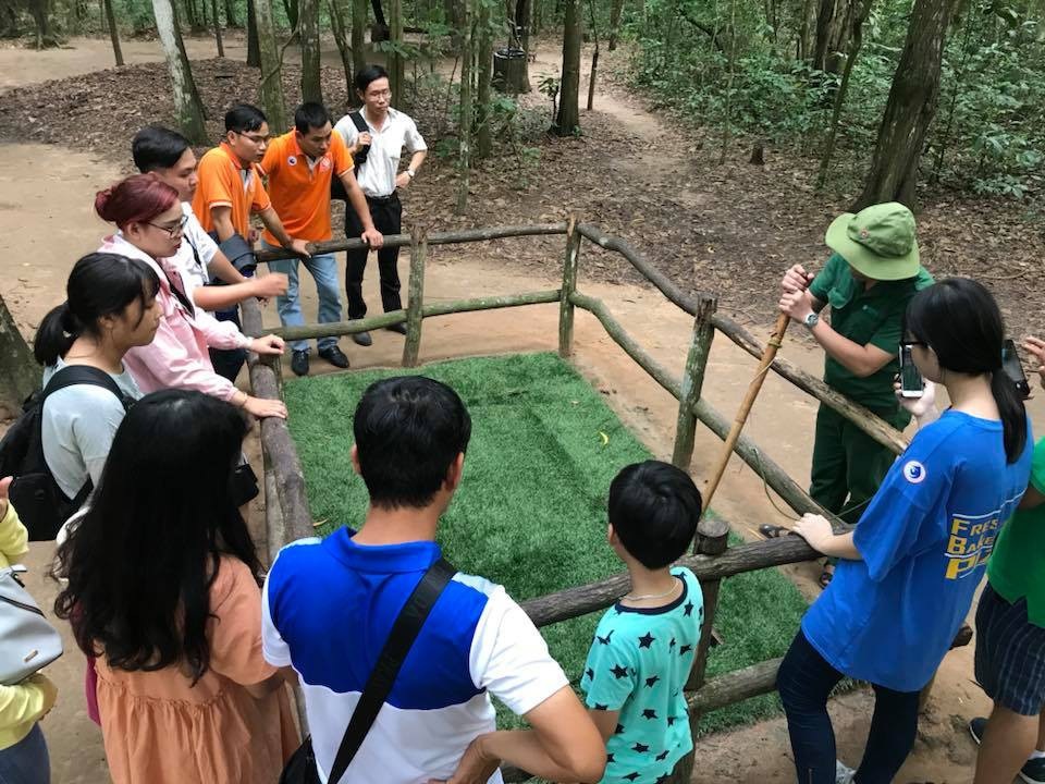Về thăm địa đạo Củ Chi "trải nghiệm" cuộc chiến từ trong lòng đất - 4 Về thăm địa đạo Củ Chi "trải nghiệm" cuộc chiến từ trong lòng đất - 4