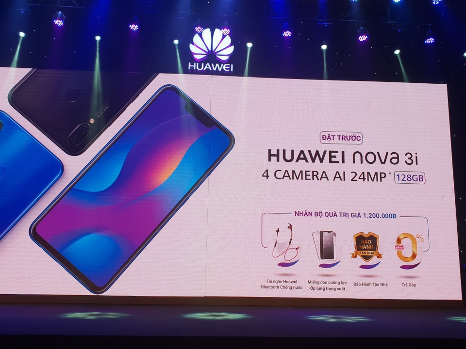 Huawei ra mắt Nova 3i - 4 camera AI tại Việt Nam - 75 Huawei ra mắt Nova 3i - 4 camera AI tại Việt Nam - 75