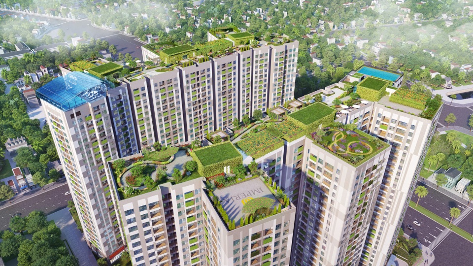 Có điểm gì độc đáo trong thiết kế dự án Imperia Sky Garden? - 2 Tuyệt tác nghệ thuật trên tầng mái tại Imperia Sky Garden