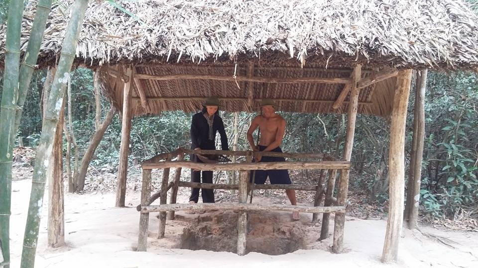 Về thăm địa đạo Củ Chi "trải nghiệm" cuộc chiến từ trong lòng đất - 2 Về thăm địa đạo Củ Chi "trải nghiệm" cuộc chiến từ trong lòng đất - 2
