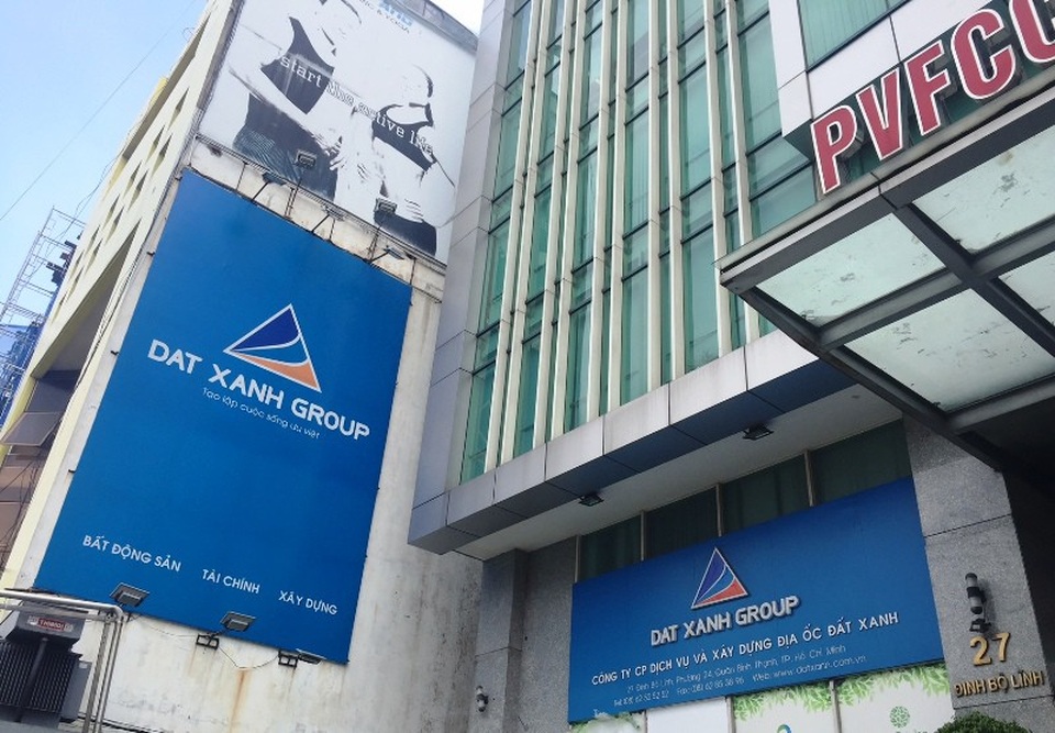 Công ty con "hứa lèo" cấp sổ, khách hàng kéo đến công ty mẹ... "hỏi tội" - 1 Trụ sở Tập đoàn Đất Xanh, nơi nhiều khách hàng kéo đến để đòi sổ dự án Gold Hill do Công ty Cổ phần Xây dựng Địa ốc Long Kim Phát, công ty thành viên của Tập đoàn Đất Xanh làm chủ đầu tư.