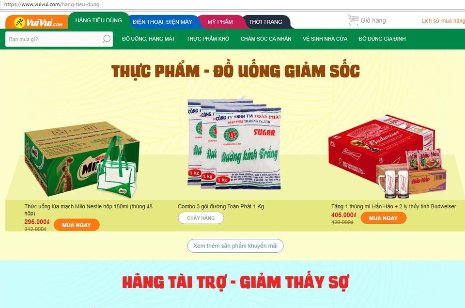 Bí quyết giúp cô gái văn phòng ‘khỏe re’ dù cả tuần không bước chân ra chợ! - 2 Tại Vuivui.com tôi còn có vô số cơ hội mua món đồ mình cần với giá sốc mỗi giờ, mỗi ngày