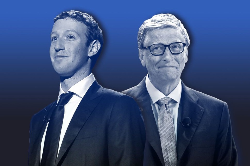 Mark Zuckerberg thành công nhờ học theo Bill Gates - 2 Mark Zuckerberg thừa nhận mình thần tượng Bill Gates từ khi còn là một cậu nhóc.