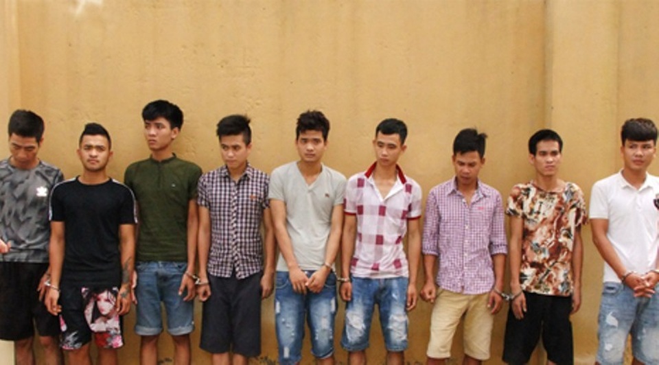 Băng nhóm chuyên đột nhập công sở, nhà dân trộm cắp xe máy - 1 Các đối tượng trong ổ nhóm trộm cắp tài sản