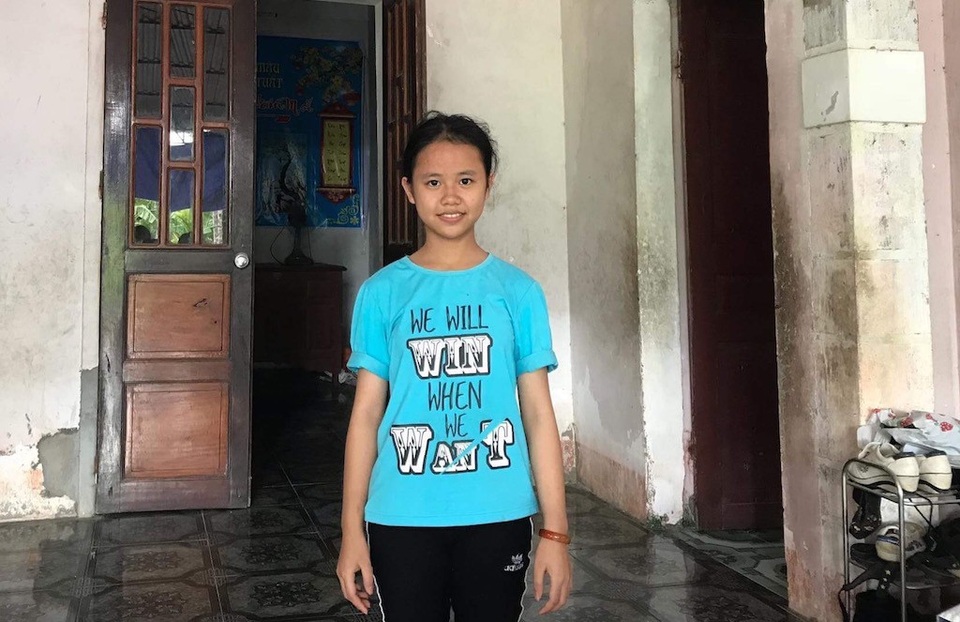 Nỗi lòng gia đình nông dân nghèo nhưng có 4 đứa con học "siêu giỏi" - 1 Năm lớp 5, Bảo An đạt Huy chương vàng Toán tuổi thơ cấp quốc gia; năm học 2017- 2018 em đạt giải Nhất cấp tỉnh môn Hóa.