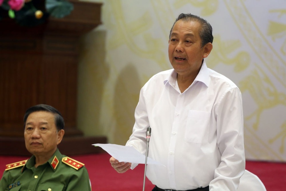 Bộ trưởng Công an: “Tín dụng đen như cướp ngày” - 2 Phó Thủ tướng Trương Hoà Bình là Trưởng Ban chỉ đạo 138 của Chính phủ, Ban chỉ đạo 389 quốc gia