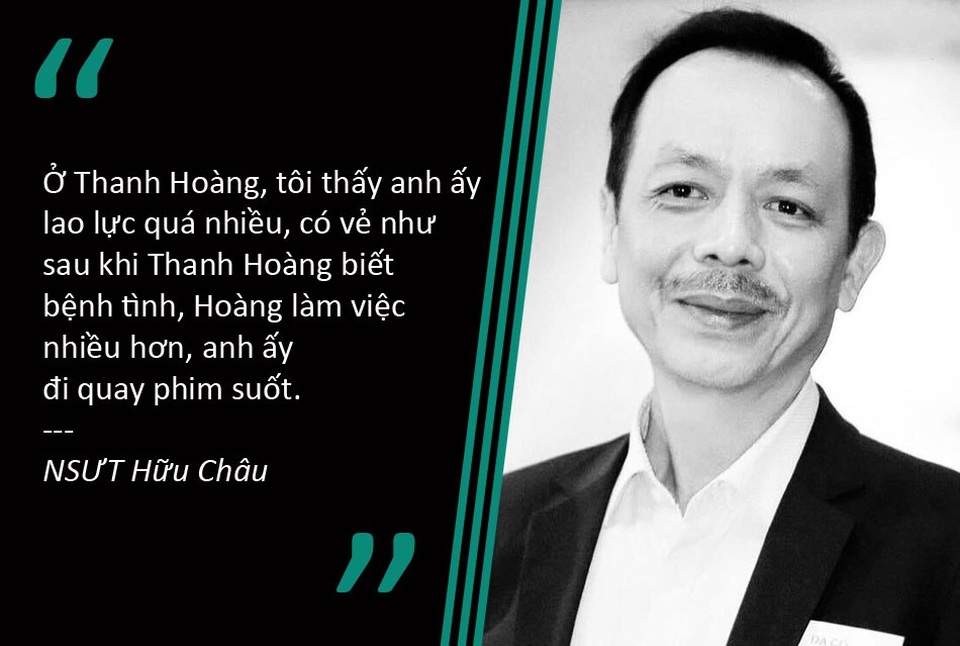 Chuyện đời của Hoa hậu Ngọc Khánh; chuyện ít biết quanh triển lãm ảnh khỏa thân - 3 NSƯT Thanh Hoàng đột ngột qua đời ở tuổi 55 vì ung thư
Nghệ sĩ Việt bàng hoàng khi NSƯT Thanh Hoàng đột ngột qua đời
Nghệ sĩ Việt Anh, Thành Lộc... nghẹn ngào đến viếng NSƯT Thanh Hoàng
NSƯT Hữu Châu: “Khi biết bệnh tình, tôi thấy anh Thanh Hoàng làm việc nhiều hơn”
Con trai trưởng NSƯT Thanh Hoàng khóc nghẹn ngào khi về nước chịu tang cha