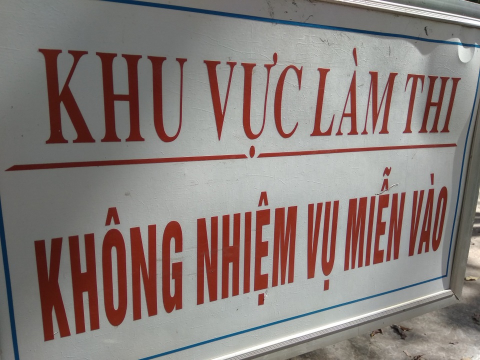 Bộ GD&ĐT thanh tra đột xuất chấm thi THPT quốc gia 2018 - 2 Khu vực chấm thi được thực hiện nghiêm ngặt