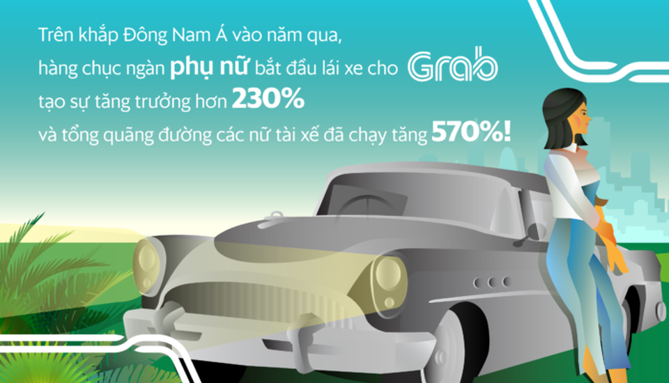 Grab giúp phụ nữ Đông Nam Á vượt ra khỏi định kiến giới - 1 Grab giúp phụ nữ Đông Nam Á vượt ra khỏi định kiến giới - 1