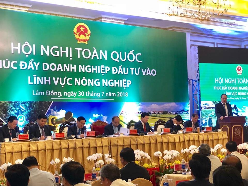 Thiếu nhân lực, máy móc 4.0, Việt Nam gặp khó với nông nghiệp công nghệ cao - 1 Toàn cảnh hội nghị về thúc đẩy đầu tư vào lĩnh vực nông nghiệp tại Đà Lạt, Lâm Đồng.