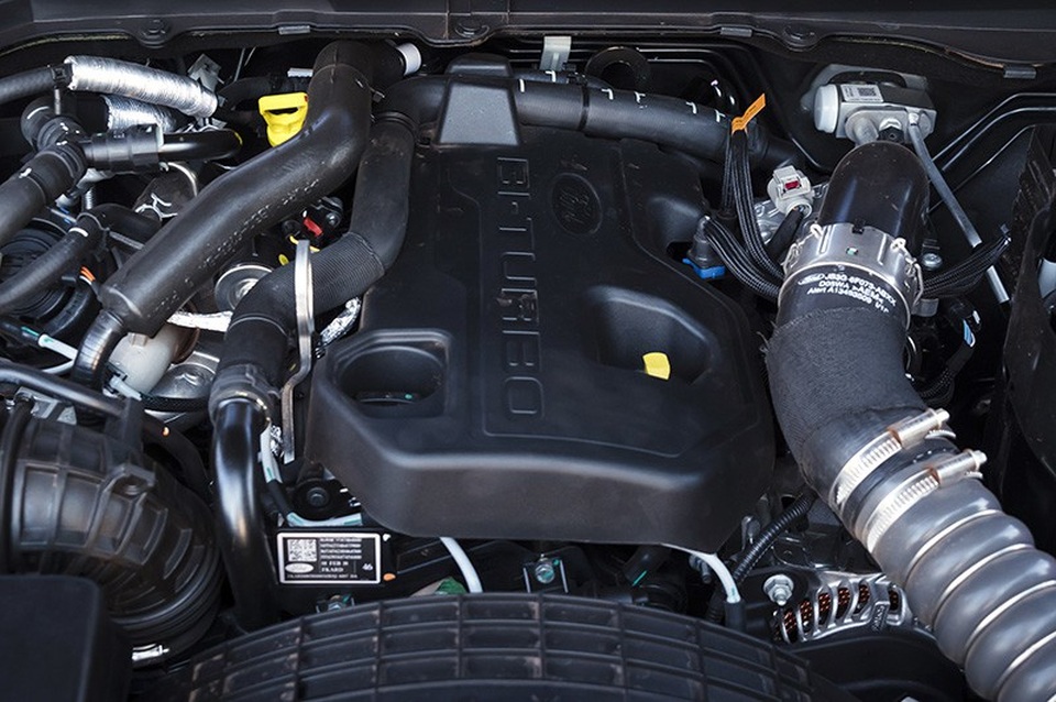 Ford Ranger Raptor khác gì xe Ford Ranger thông thường? - 6 Động cơ Ecoblue 2.0L của Ranger Raptor