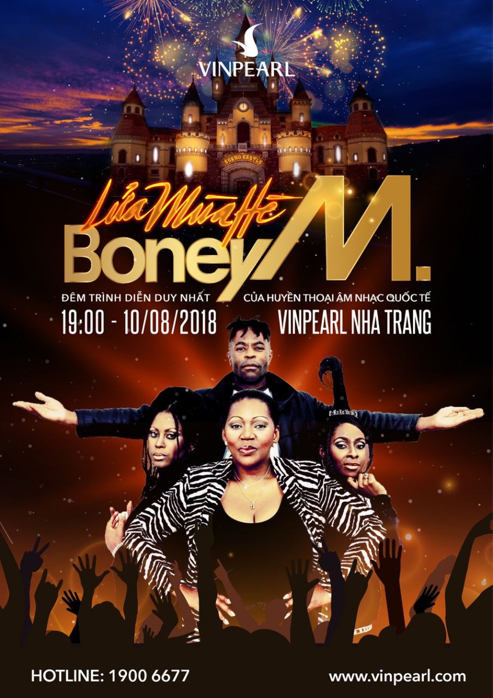 "Lửa mùa hè" - Liveshow Boney M đầu tiên tại Việt Nam - 1 "Lửa mùa hè" - Liveshow Boney M đầu tiên tại Việt Nam - 1