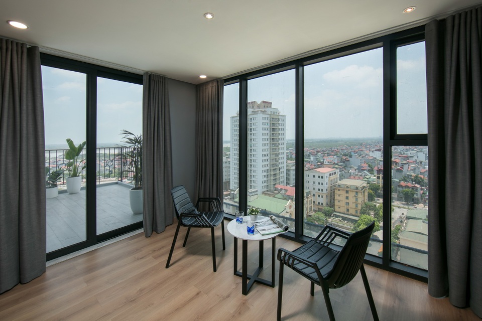 Quyết bám trụ thủ đô, đại gia ôm tiền tỷ mua căn hộ khách sạn - 1
Một góc bên trong căn hộ PentStudio